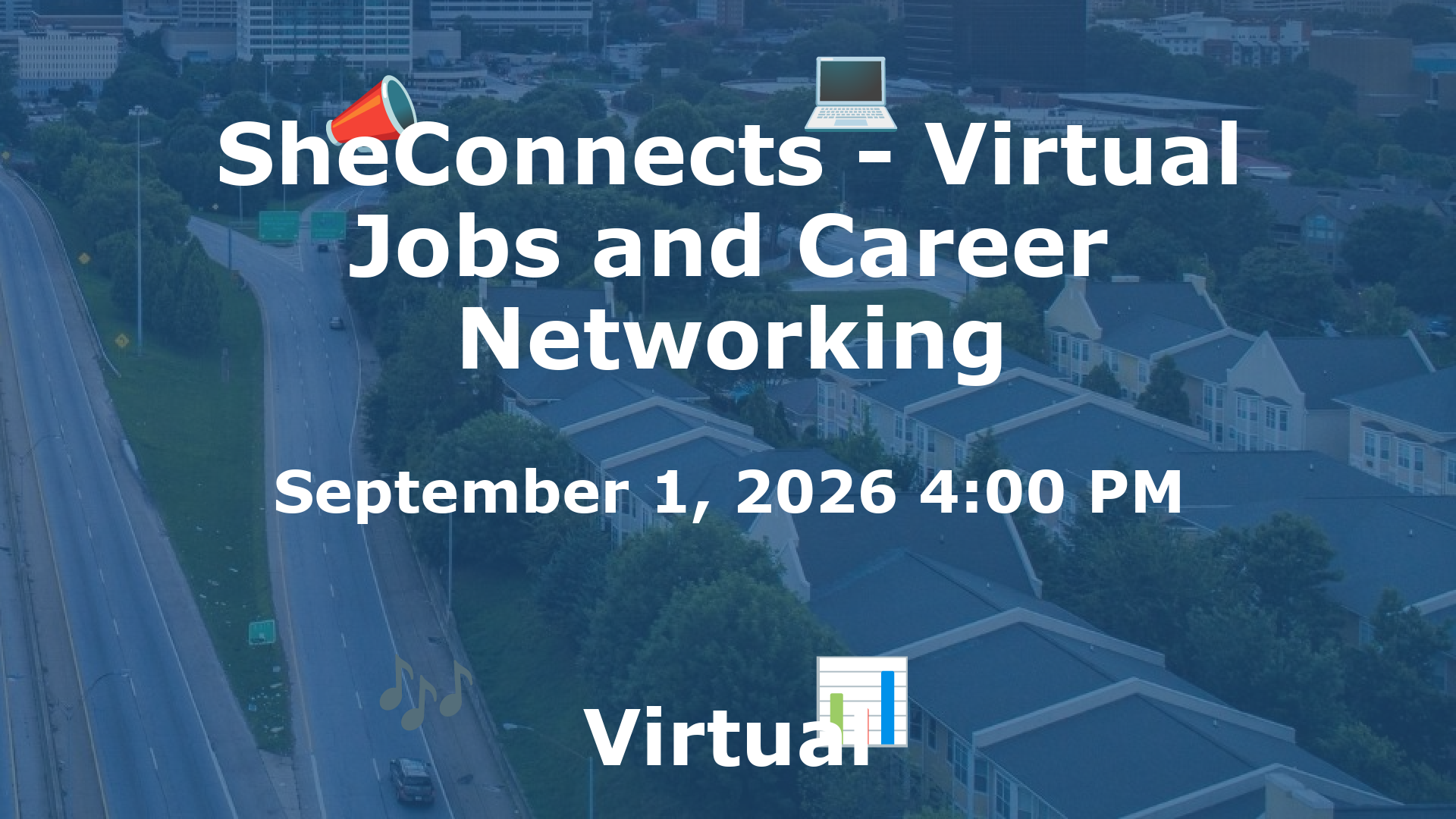 SheConnects - Virtual Jobs and Career Networking event image